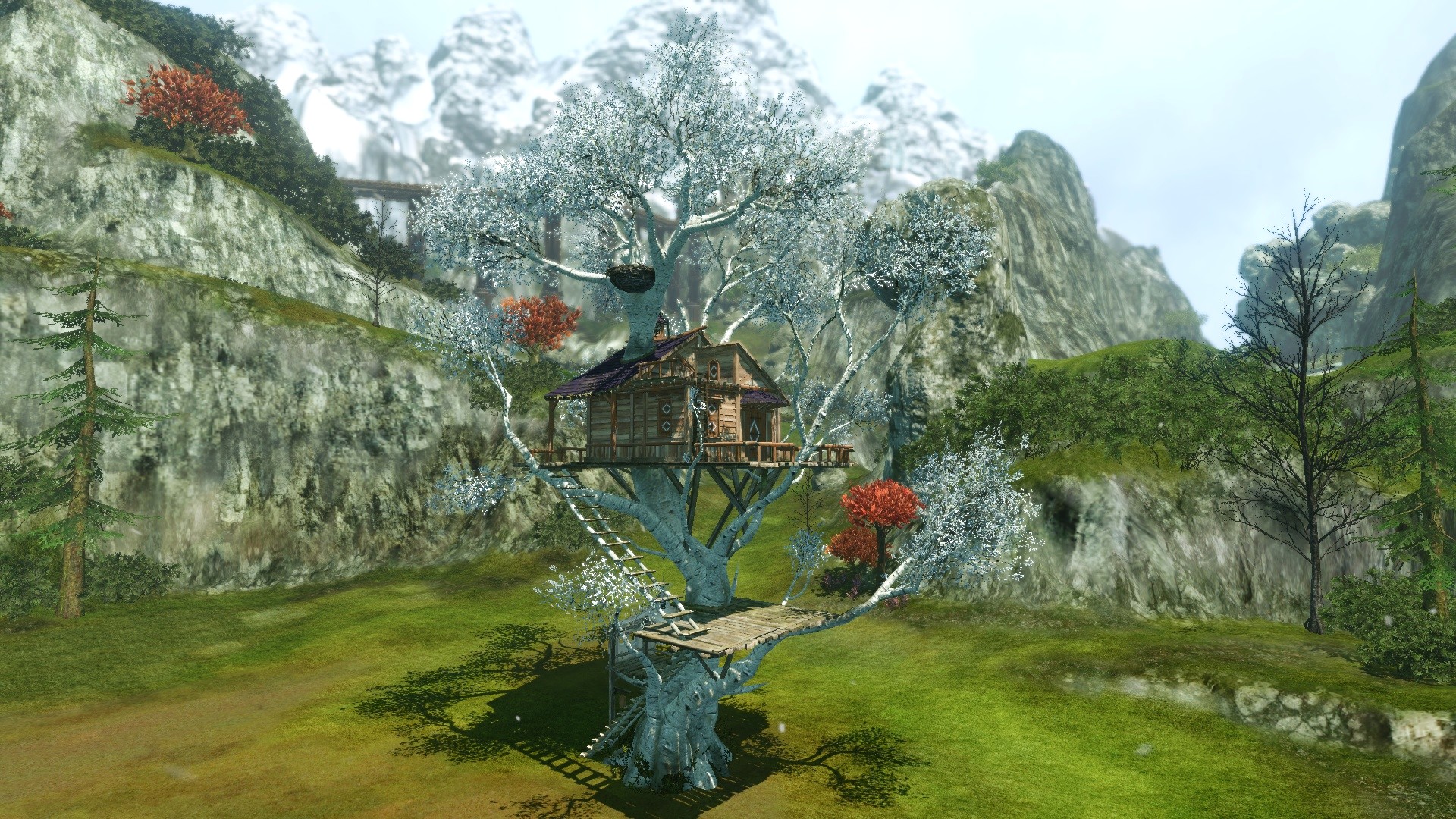 Дом на белой осине