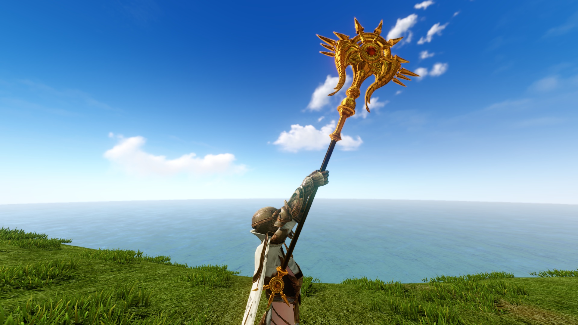 Церемониальный боевой посох