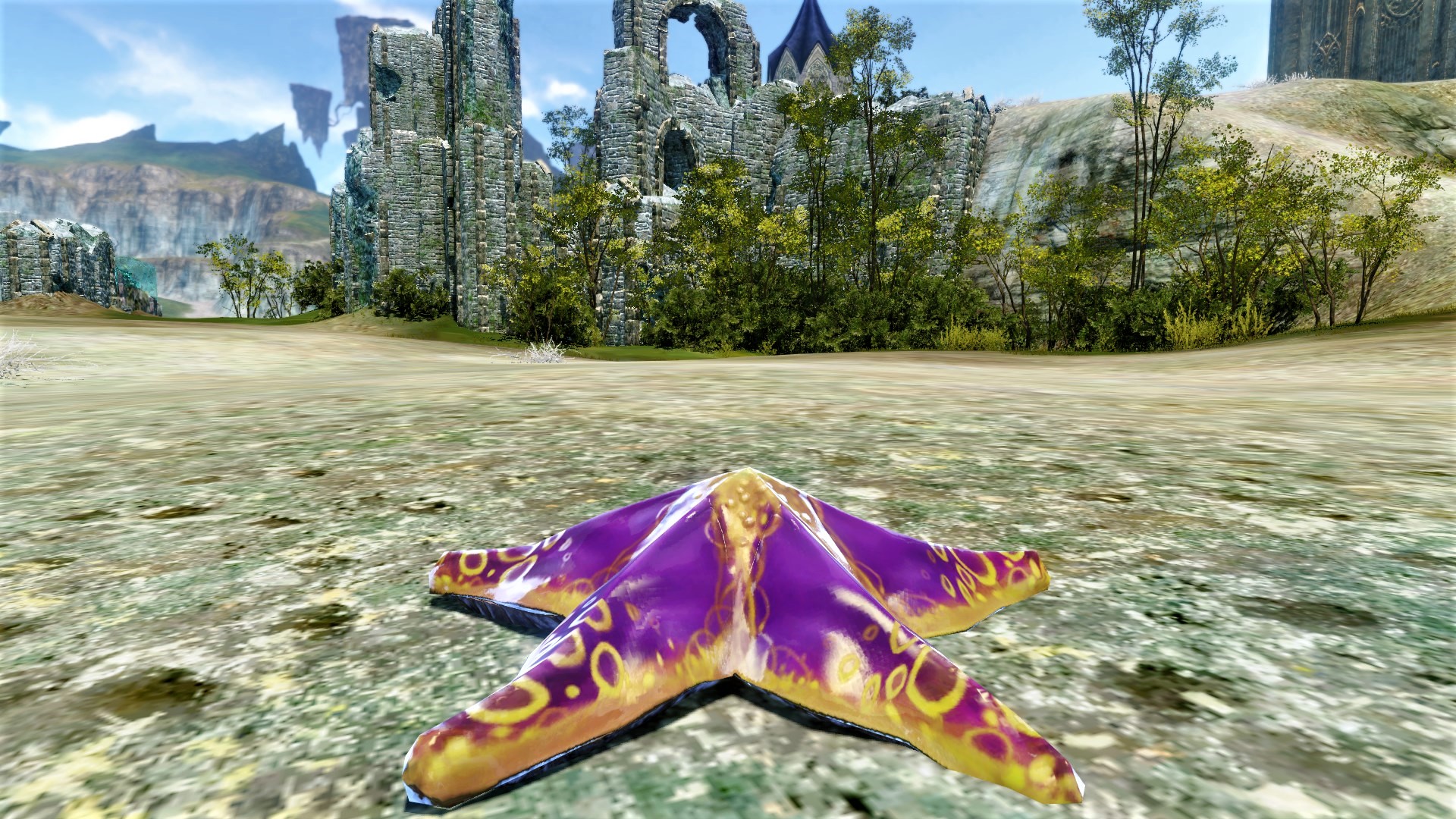 Пурпурная морская звезда
