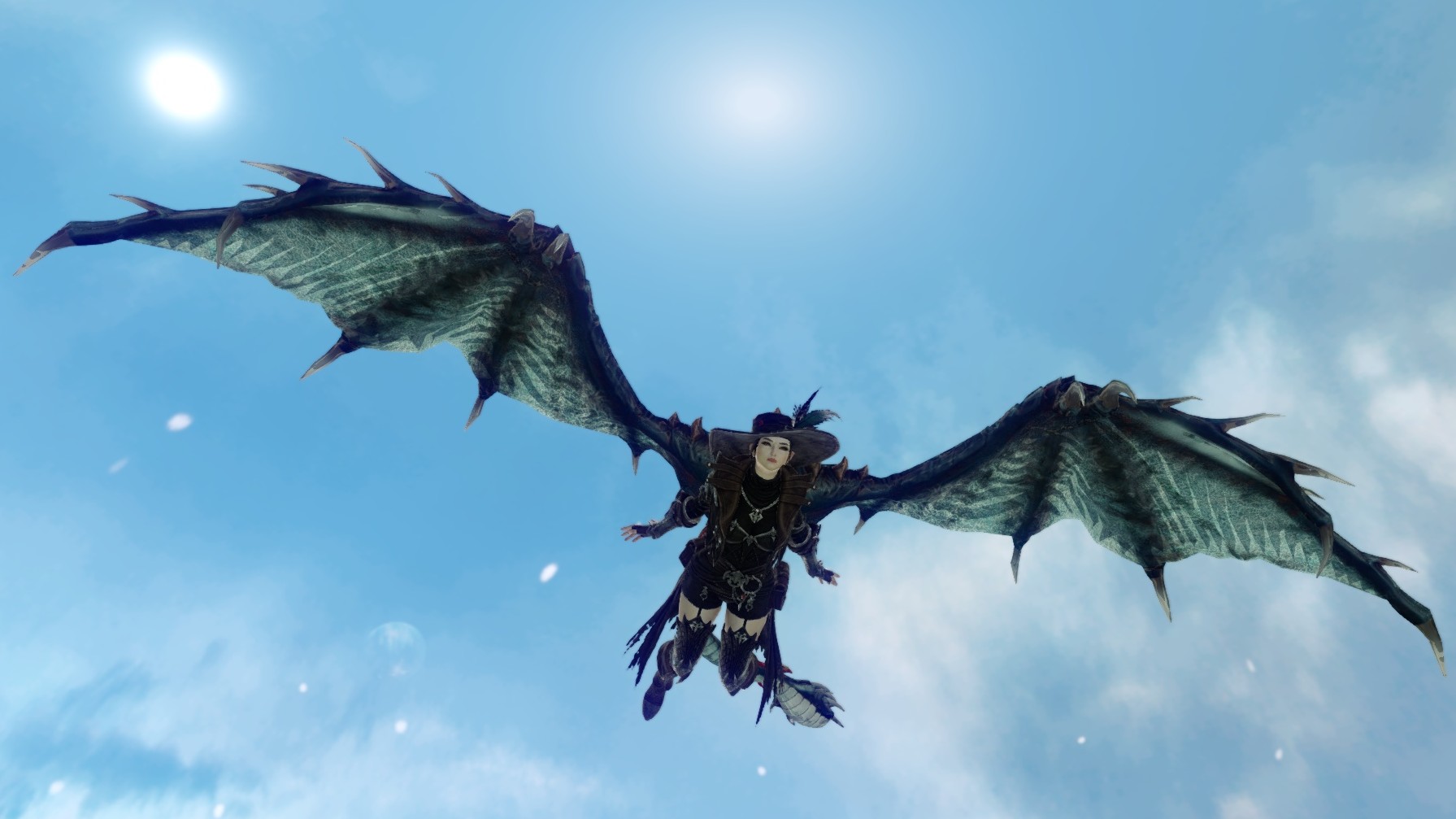 Глайдер «Фесаникс» в полете