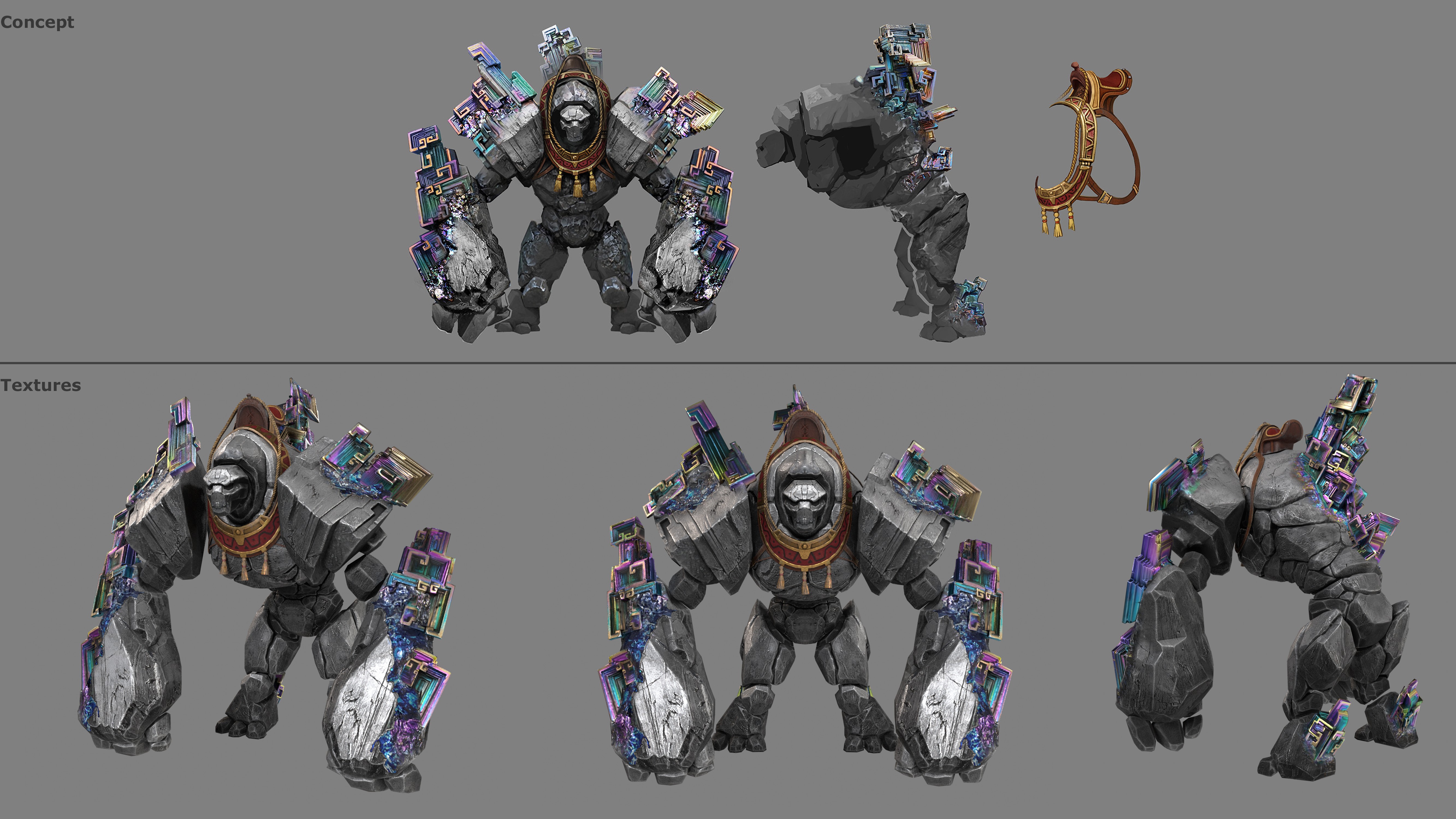 Рок, каменный колосс: концепт